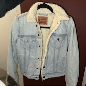 Levi’s Sherpa Trucker Jacket Women’s XS